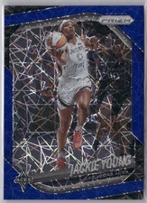 🏀 2025 Panini Prizm WNBA #23 - Jackie Young - Aces - Blue Velocity