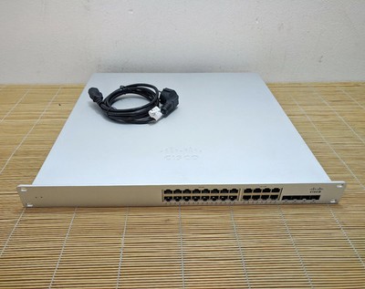 Cisco - MS350-24X-HW - Meraki Cloud Managed MS350-24X - Switch - L3 - Managed -