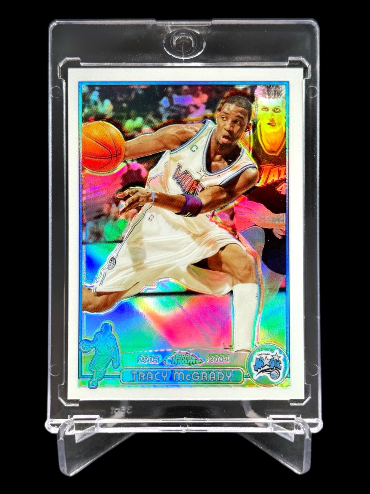 2003/04 Topps Chrome TRACY MCGRADY REFRACTOR #1 MAGIC HOF SP🔥HIGH GRADE🔥RARE🔥