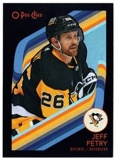 2023-24 Upper Deck O-Pee-Chee Retro Black Border JEFF PETRY 480 100 Penguins OPC