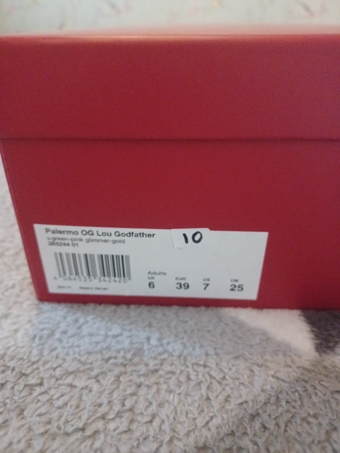 PUMA Palermo OG x The Godfather “Restaurant” Trainers UK 6 Limited 500 Rare BNIB image 6
