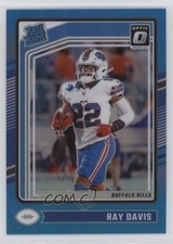 2024 Panini Donruss Optic Rated Rookie Aqua Prizm 20/299 Ray Davis #283 ww1