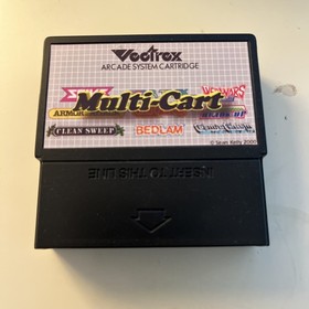 RARE! Vectrex &ldquo;Multi-Cart&rdquo; Game Cartridge SEAN KELLY
