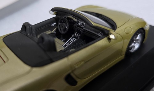 Porsche Boxster (981) 2012 Gold 1:43 Spark WAP 020 200 0C EXTREMELY RARE!! (15) - Picture 7 of 15