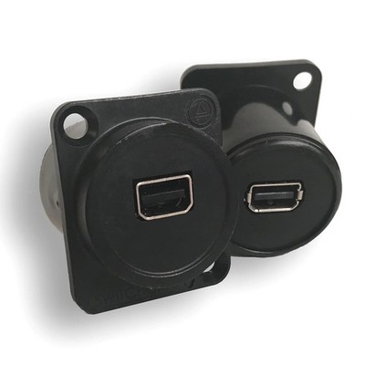 Switchcraft EH Series Panel Mount Mini Displayport to Mini Displayport Feedthru