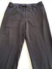 Perry Ellis Portfolio Men's Flat Front Suit Dress Pants Gray Size 36 Inseam 30