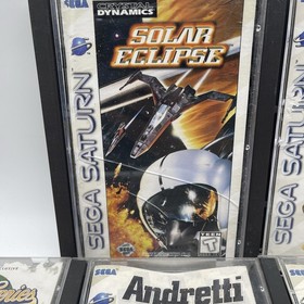 Sega Saturn Game Lot 10 Games In Total All Discs Great Shape! Boxes Have Wear!