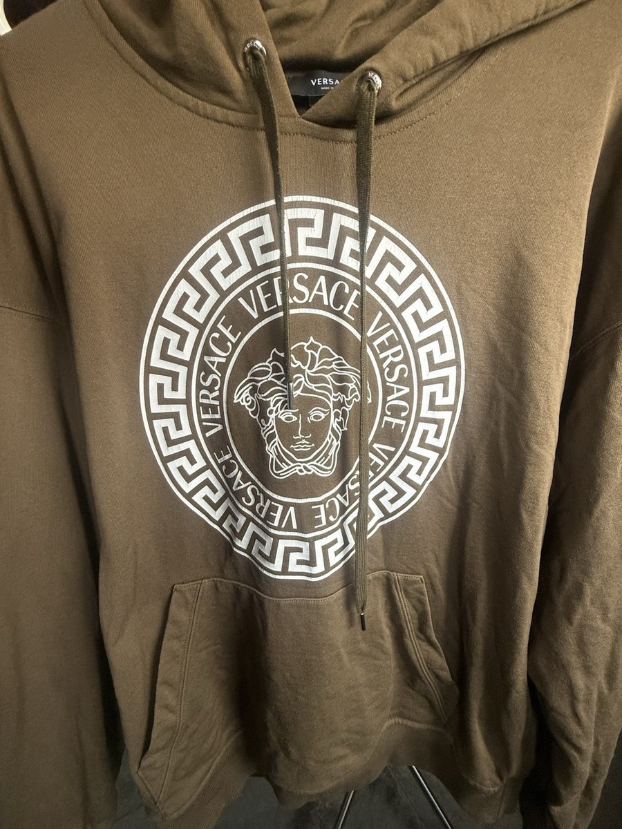 Versace Medusa Drawstring Hoodie View 2