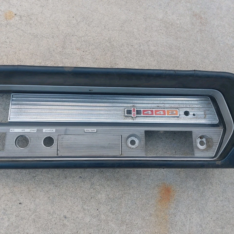 Oldsmobile Cutlass 442 1964 1965 tablero tablero bisel conjunto  Foto 2 de 4