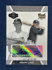 2007 Topps Co-Signers Adam Lind Autograph Toronto Blue Jays RC