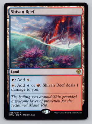 Shivan Reef  - Dominaria United - MTG