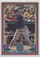 2019 Topps Gypsy Queen Mega Box Purple JD Martinez #122 y0i