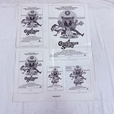 1983 A Christmas Story Original Movie Theater Poster Order Sheet Set Pressbook