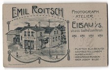 Fotografie Emil Toitsch, Eibau i. S., Blick auf das Ateliershaus des Fotografen 