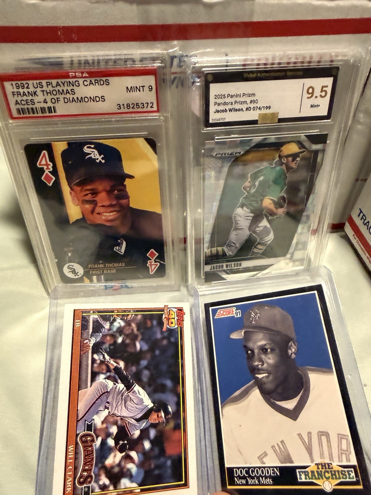 Sports Card Lot – Tom Brady, LeBron, Kobe, Acuña Autos, Patches, rookie cards & view 9
