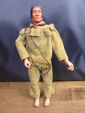 Vintage Tonto 1973 Lone Ranger 10'' Action Figure By Gabriel