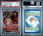 Pokémon TCG Team Rockets Meowth Card 203/182 Destined Rivals PSA 10