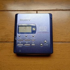 Sony MZ-R55 Walkman Portable Minidisc Player Digital Recorder Blue Japan