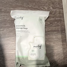 Motif Medical Breastmilk Storage Bags 100ct BPA-Free Leak Proof Freezer Safe