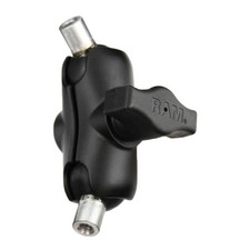 RAM-B-101U-A-AAR1 RAM Double Ball Mount with Two 1/4"-20 Female...