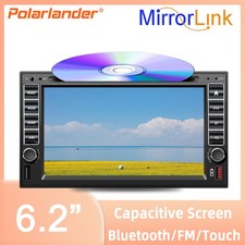 6.2" 2 Din Touch Screen USB/SD/AUX Stereo Bluetooth Remote control DVD/CD Player