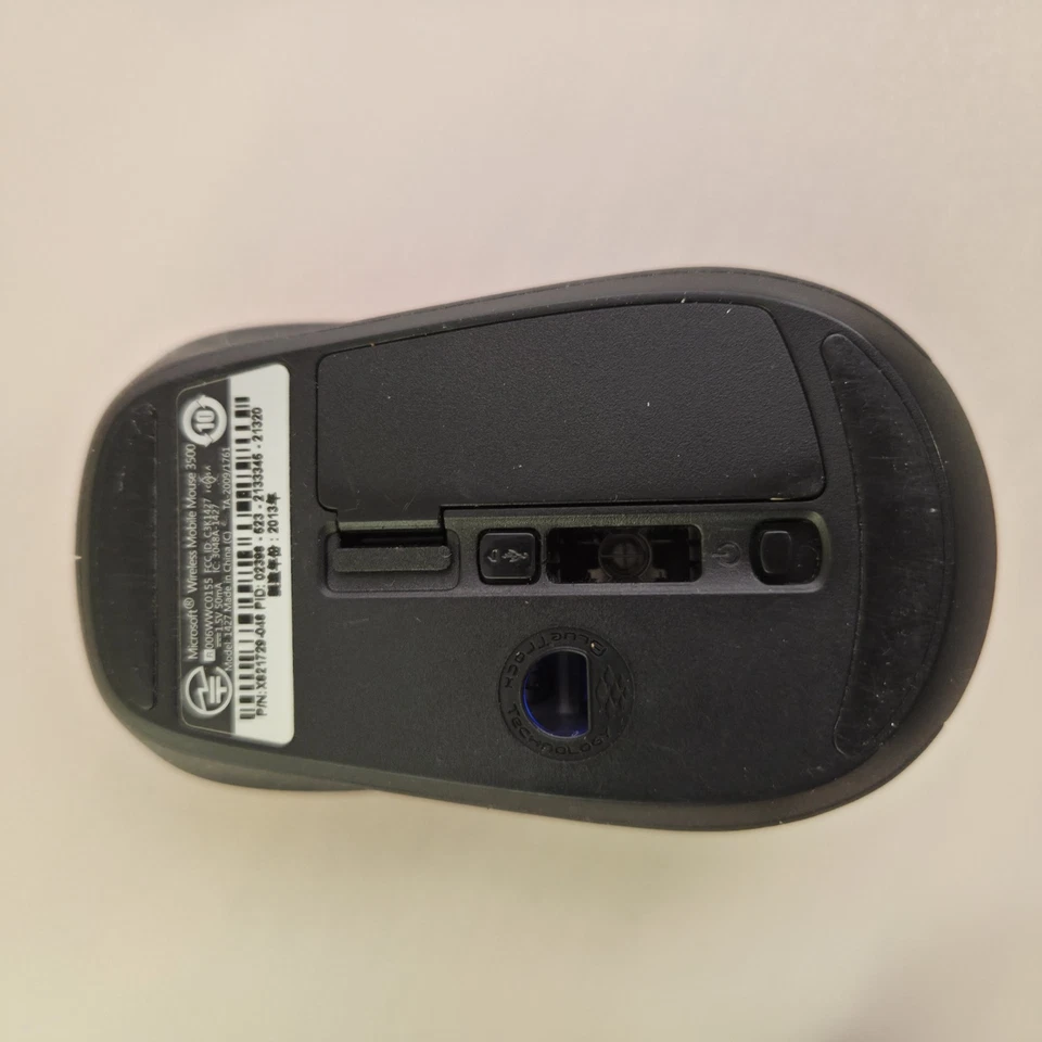 Microsoft Wireless Mobile Mouse 3500 Model 1427 Receiver Dongle Red Tested - Image 3 of 4