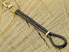 Kreisler USA Loop End Rolled Gold Plate & Nylon Vintage NOS Unused Watch Band