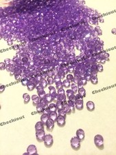 4000 Lavender Acrylic Diamond Confetti 4.5mm Wedding Decoration Table Scatters
