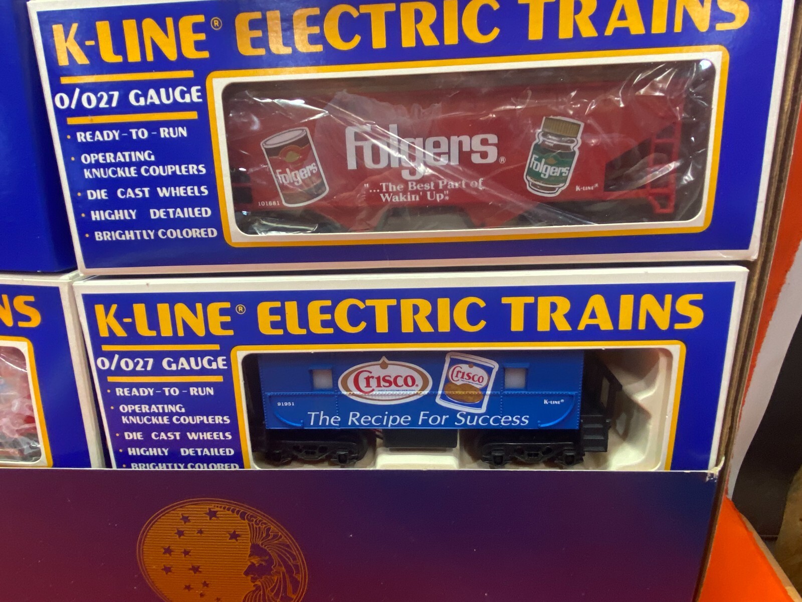 1990 KLine Railroad Electric Train Set Limited Edition Proctor
