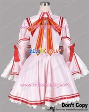 Rewrite Cosplay Kotori Kanbe Red Dress Winter Uniform Costume H008