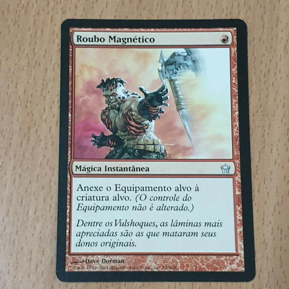 C283 | MAGNETIC THEFT | FIFTH DAWN | MTG | PORTUGUESE | 2004 | NM - Image 4 of 4