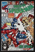 Web of Spider-Man #75 VF+ Saviuk, Austin, Spark
