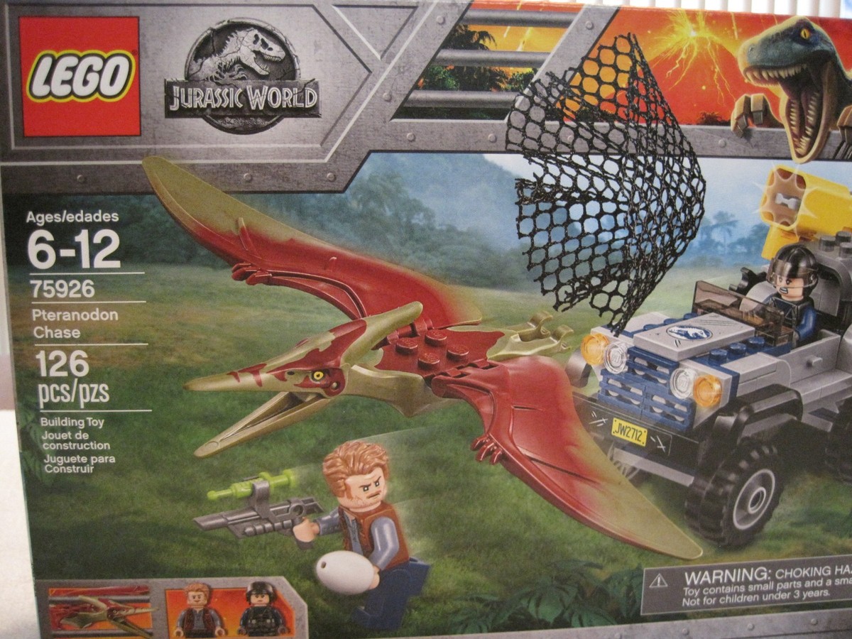 LEGO 75926 JURASSIC WORLD PTERANODON CHASE--NEW--FACTORY SEALED | eBay
