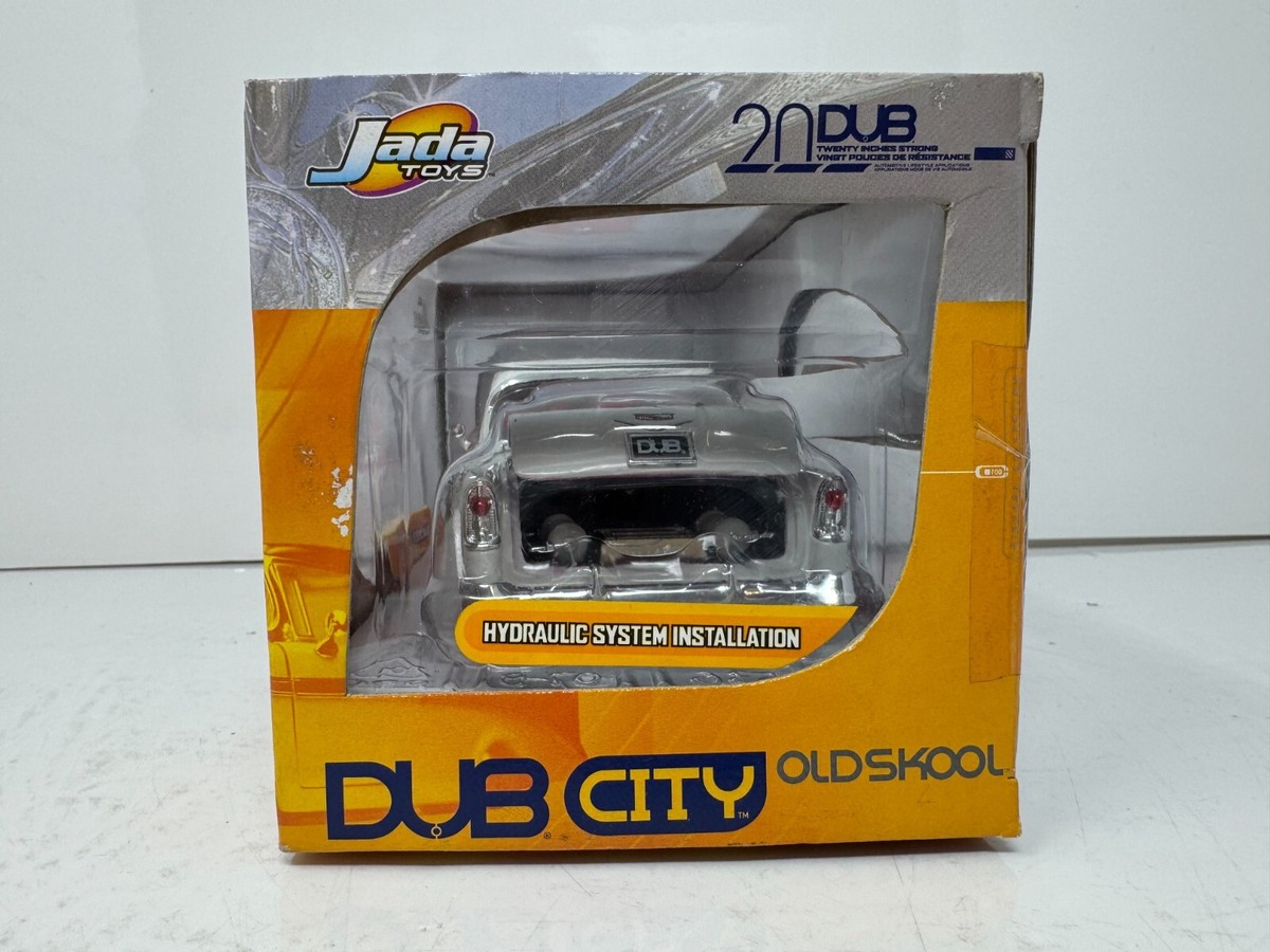 Jada Dub City Oldskool 1956 Chevy Bel Air 1:24 Diecast Maya Wheels