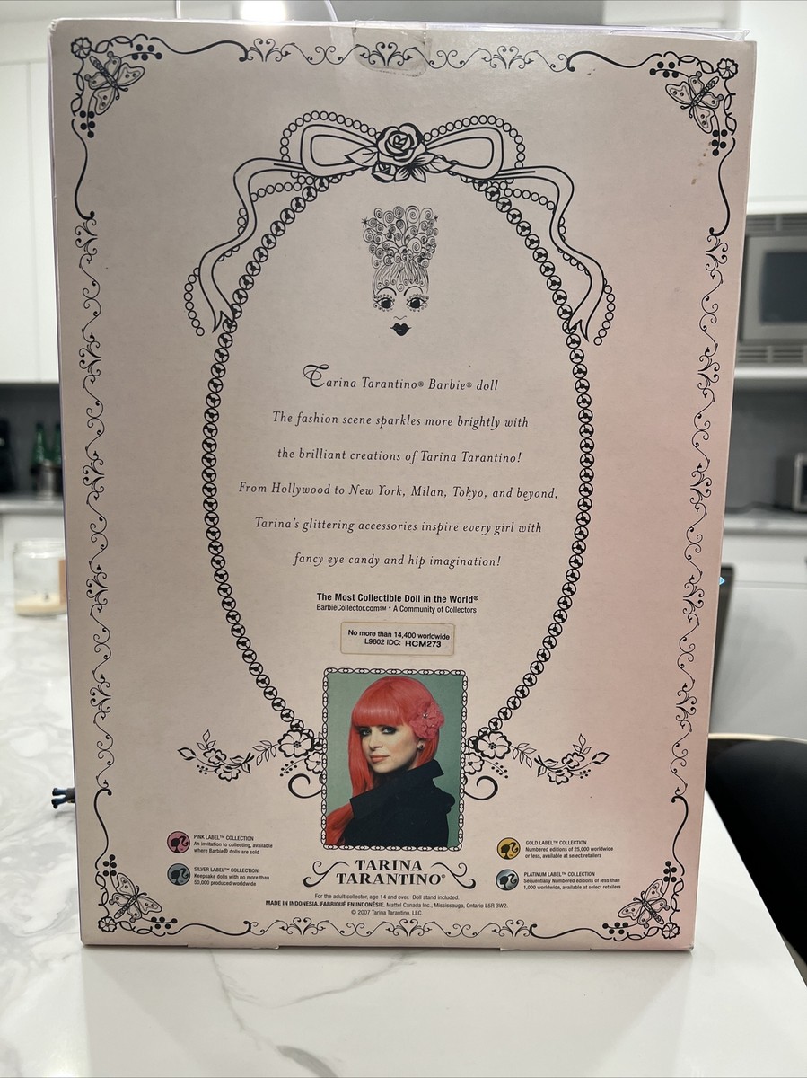☆TARINA TARANTINO×Barbie☆コラボ ピアス Tarina Tarantino Barbie Doll Design Process Revealed | TikTok