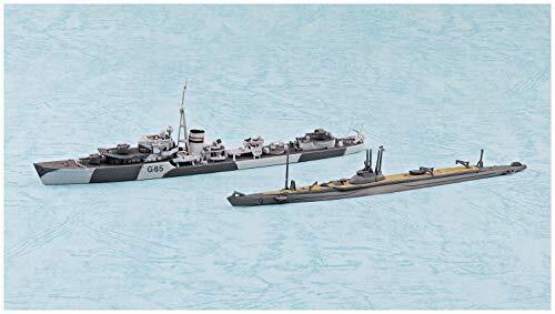 AOSHIMA 1/700 Inglese Distruttore Hms Giove SP Kit Modello 57650 Dal Giappone - Foto 2 di 6
