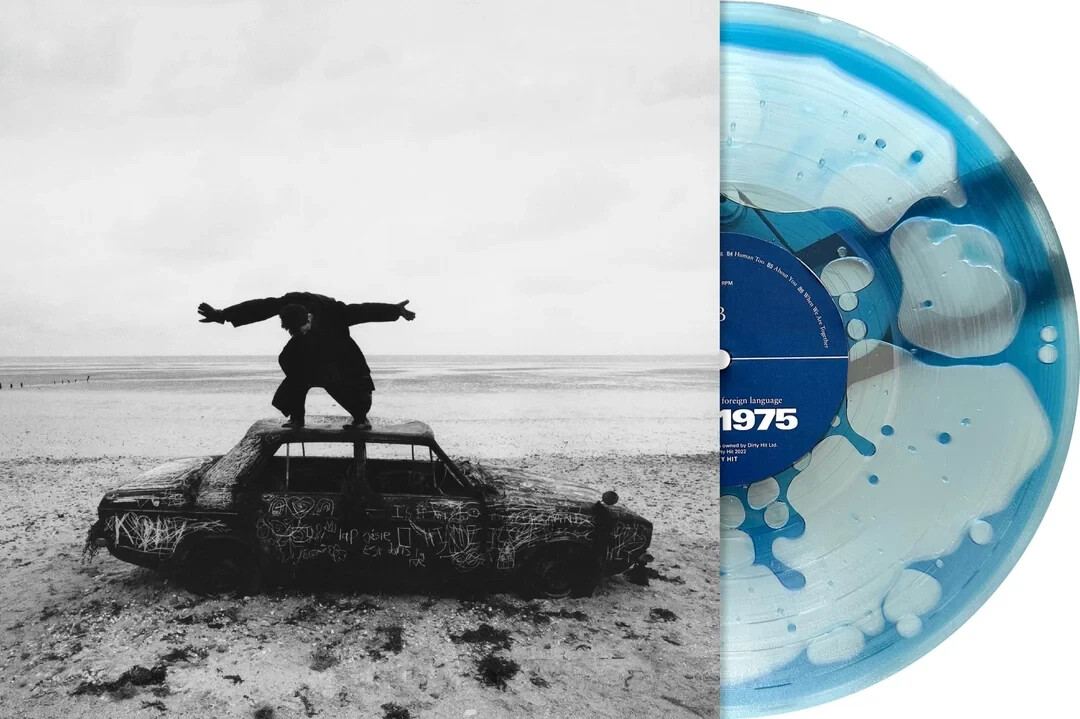 The 1975 - Being Funny In A Foreign Language LP Clear w The 1975 - Being Funny In A Foreign Language LP Clear w