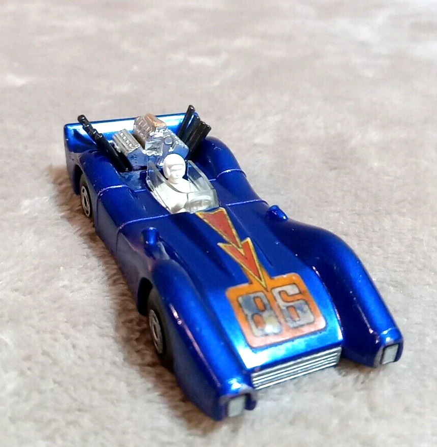 Matchbox Superfast Series #61 Blue Shark 1971 vintage hecho en Inglaterra por Lesney  Foto 3 de 4