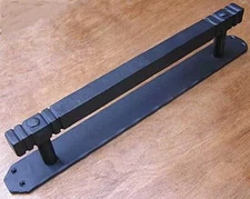 Agave Ironworks Cuadrado Pull Iron Door & Gate Hardware Decor | Antique