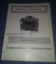 Conn Organ Service Manual Caprice Model 465 Type 1