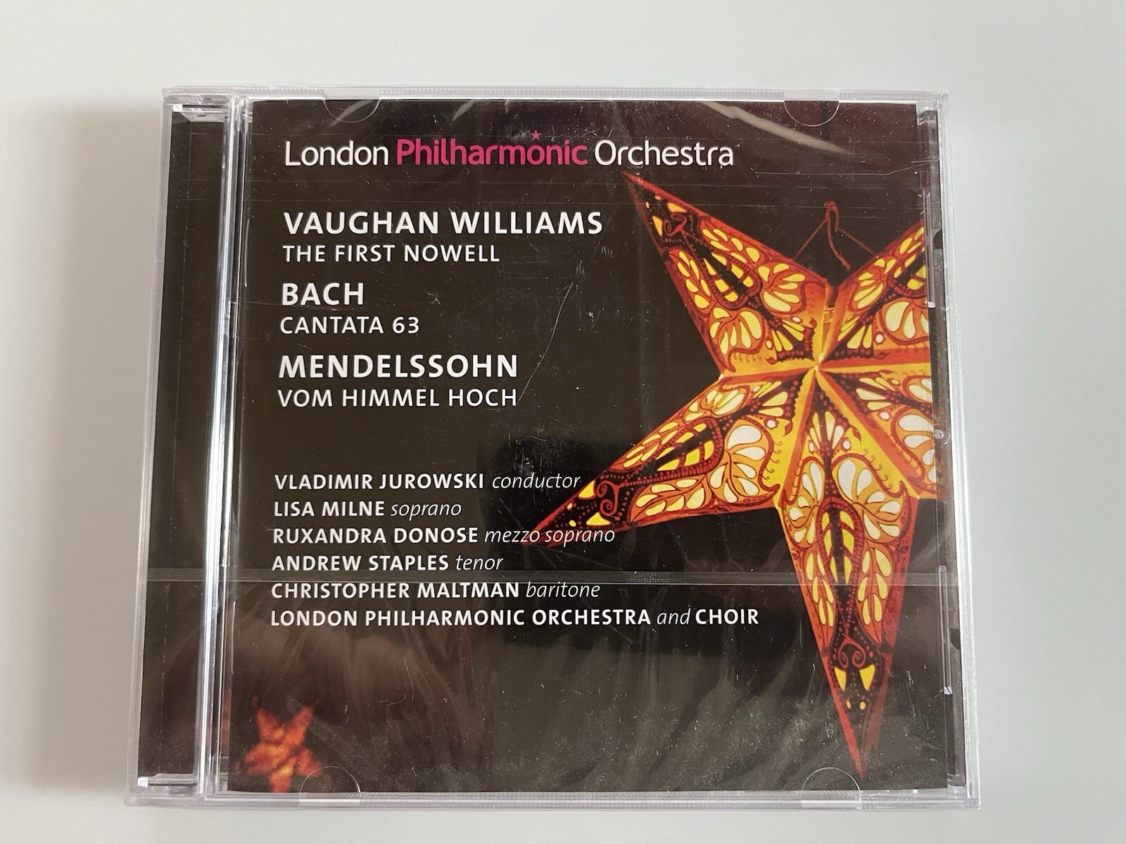 Ralph Vaughan Willia Vaughan Williams: The First Nowell/Bach: Cantata 63/. (CD)