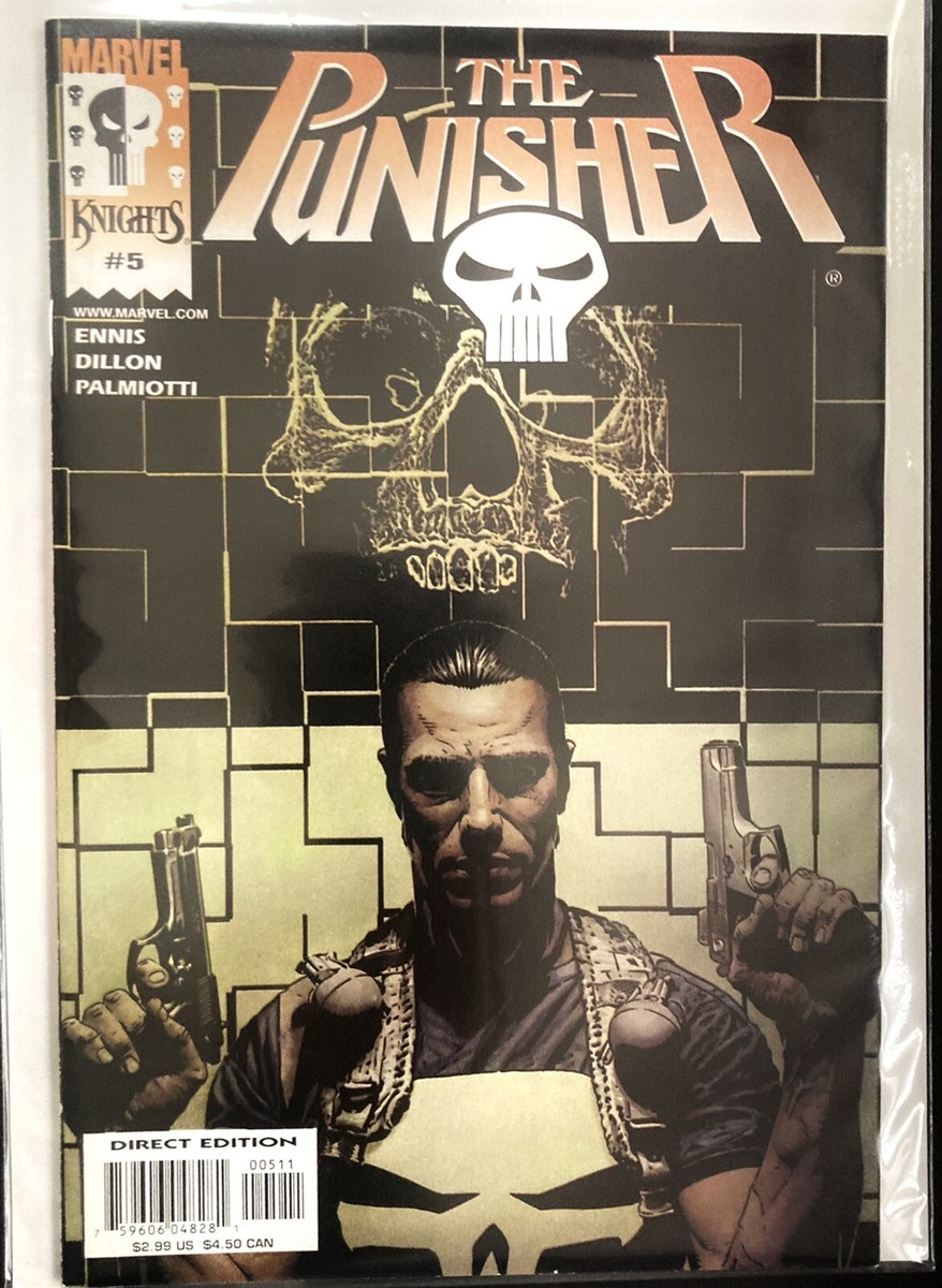 The Punisher #5 Marvel Knights Ennis Dillon Palmiotti Direct