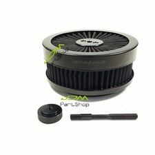 9 X 2 Air Cleaner Air Filter Kit For 5-18 Inch Diameter Carburetor Black