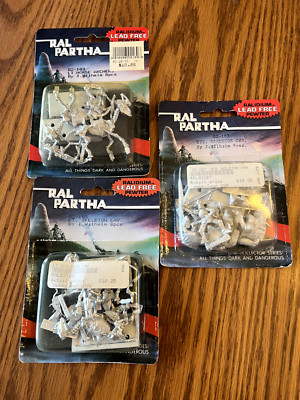 RAL PARTHA COLLECTOR SERIES SKELETON Warhammer Miniatures New in Blister: Choose