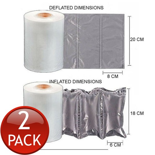 1/2/3 x Inflatable Poly Air Cushion Void Pillow Filler 7500 Cells Per Roll 600m - Picture 7 of 14