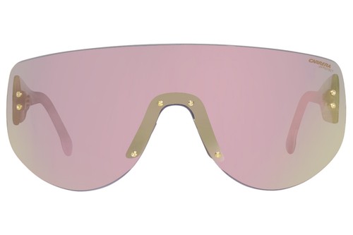 Carrera Flaglab-12 0000J Special Edition Sunglasses Women's Rose Gold/Grey 99mm - Picture 2 of 5