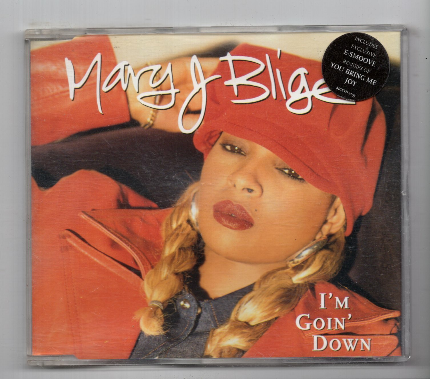 (KF491) Mary J Blige, I'm Goin' Down - 1995 CD