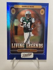 2024 Panini Prestige Football Darrelle Revis Living Legends Blue /249 Jets
