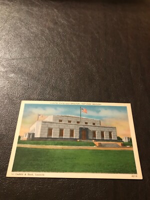 MILITARY - UNPOSTED POSTCARD - FORT KNOX - KENTUCKY....SLOT 112
