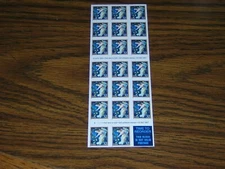 3012a 1995 Midnight Angel S/A pane of 20